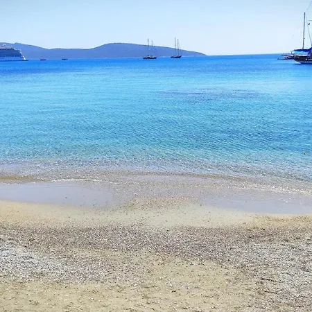 Central, Cozy, 15 Min Walk To The Beach, Fast Wi-fi, Free Parking, 4ppl Apartman Bodrum