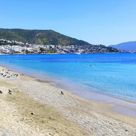 Central, Cozy, 15 Min Walk To The Beach, Fast Wi-fi, Free Parking, 4ppl Apartman Bodrum