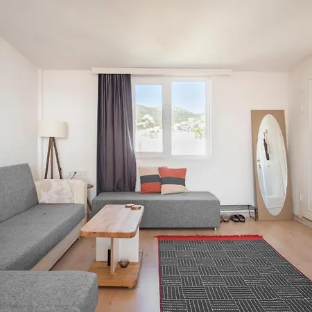 Apartment Central, Cozy, 15 Min Walk To The Beach, Fast Wi-fi, Free Parking, 4ppl