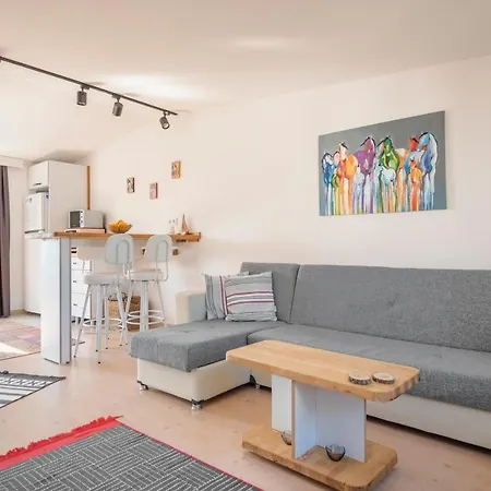 Apartment Central, Cozy, 15 Min Walk To The Beach, Fast Wi-fi, Free Parking, 4ppl